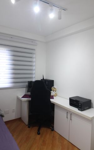 Apartamento à venda com 93m², 3 quartos e 2 vagasQuarto 2