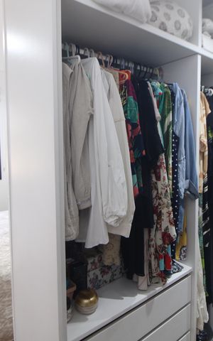 Apartamento à venda com 93m², 3 quartos e 2 vagasCloset da Suíte 