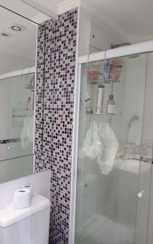 Apartamento à venda com 93m², 3 quartos e 2 vagasBanheiro