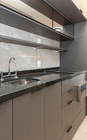Studio à venda com 32m², 1 quarto e sem vaga Studio à venda com 32m², 1 quarto e sem vagaCozinha