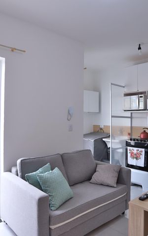 Apartamento à venda com 31m², 1 quarto e sem vaga Apartamento à venda com 31m², 1 quarto e sem vagaSala/Cozinha