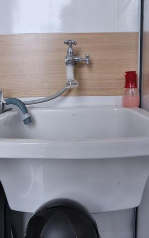 Apartamento à venda com 31m², 1 quarto e sem vaga Apartamento à venda com 31m², 1 quarto e sem vagaLavanderia
