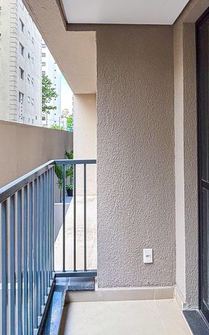 Apartamento para alugar com 35m², 1 quarto e sem vaga Apartamento para alugar com 35m², 1 quarto e sem vagaVaranda do Studio
