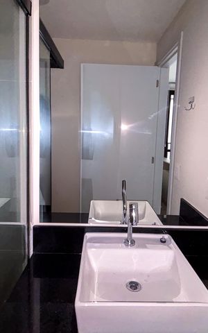 Apartamento para alugar com 35m², 1 quarto e sem vaga Apartamento para alugar com 35m², 1 quarto e sem vagaBanheiro