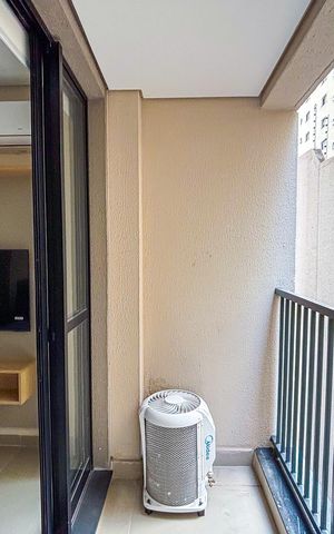 Apartamento para alugar com 35m², 1 quarto e sem vaga Apartamento para alugar com 35m², 1 quarto e sem vagaVaranda do Studio