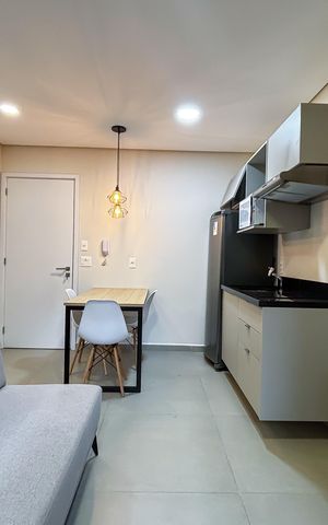 Apartamento para alugar com 35m², 1 quarto e sem vaga Apartamento para alugar com 35m², 1 quarto e sem vagaStudio