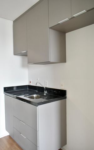 Studio à venda com 28m², 0 quarto e sem vaga Studio à venda com 28m², 0 quarto e sem vagaCozinha
