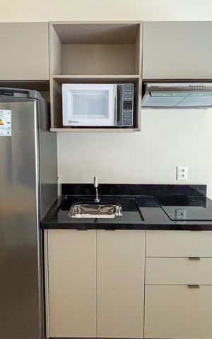 Studio para alugar com 38m², 1 quarto e sem vaga Studio para alugar com 38m², 1 quarto e sem vagaStudio