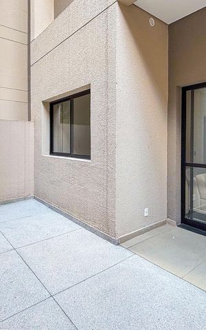 Studio para alugar com 38m², 1 quarto e sem vaga Studio para alugar com 38m², 1 quarto e sem vagaVaranda