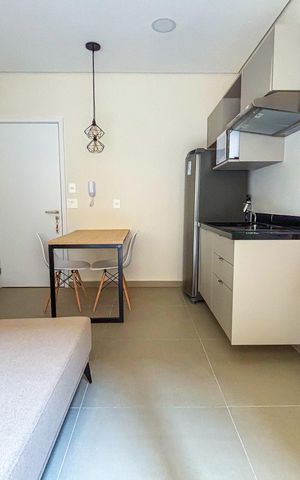 Studio para alugar com 38m², 1 quarto e sem vaga Studio para alugar com 38m², 1 quarto e sem vagaStudio