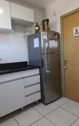 Apartamento à venda com 63m², 2 quartos e 1 vagaCozinha e Área de Serviço