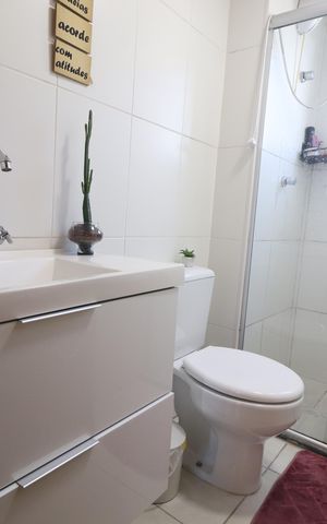 Apartamento à venda com 63m², 2 quartos e 1 vagaBanheiro