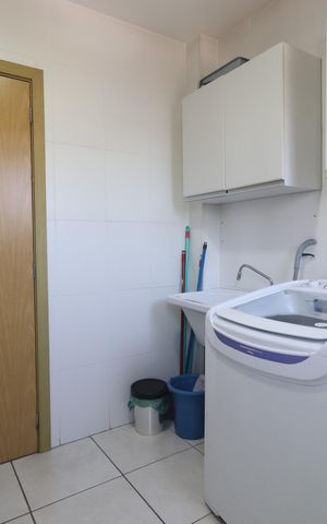 Apartamento à venda com 63m², 2 quartos e 1 vagaCozinha e Área de Serviço