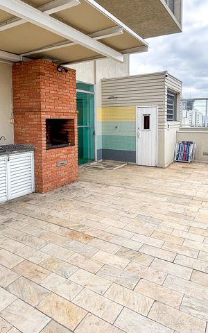 Apartamento para alugar com 47m², 1 quarto e 1 vaga Apartamento para alugar com 47m², 1 quarto e 1 vagaÁrea comum - Churrasqueira