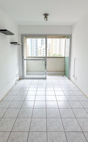 Apartamento para alugar com 47m², 1 quarto e 1 vaga Apartamento para alugar com 47m², 1 quarto e 1 vagaSala