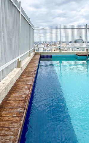 Apartamento para alugar com 47m², 1 quarto e 1 vaga Apartamento para alugar com 47m², 1 quarto e 1 vagaÁrea comum - Piscina