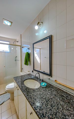 Apartamento à venda com 84m², 3 quartos e 2 vagasBanheiro Social