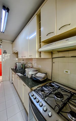 Apartamento à venda com 84m², 3 quartos e 2 vagasCozinha
