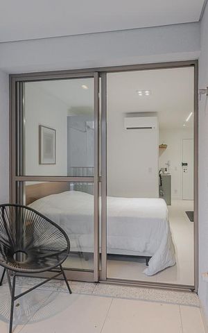 Apartamento à venda com 26m², 1 quarto e sem vagaVaranda