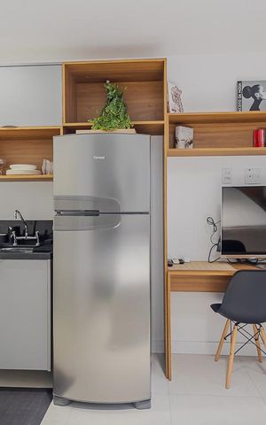 Apartamento à venda com 26m², 1 quarto e sem vagaCozinha