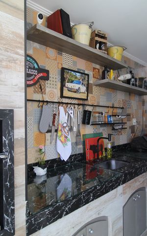 Casa de condomínio à venda com 318m², 5 quartos e 4 vagasVaranda - Churrasqueira