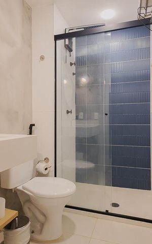 Studio para alugar com 27m², 1 quarto e sem vagaBanheiro
