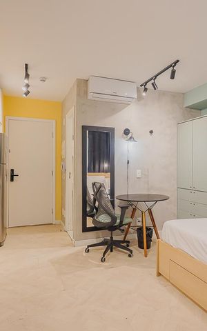 Studio para alugar com 27m², 1 quarto e sem vagaStudio