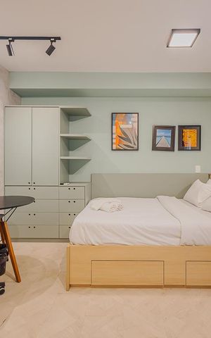 Studio para alugar com 27m², 1 quarto e sem vagaStudio
