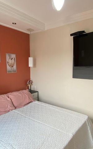 Apartamento à venda com 92m², 2 quartos e 1 vaga Apartamento à venda com 92m², 2 quartos e 1 vagaQuarto 1