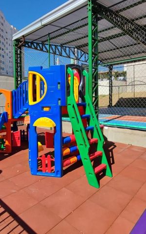 Apartamento para alugar com 44m², 2 quartos e 1 vaga Apartamento para alugar com 44m², 2 quartos e 1 vagaÁrea comum - Playground