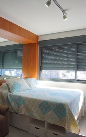 Apartamento para alugar com 25m², 1 quarto e sem vagaSala - Quarto