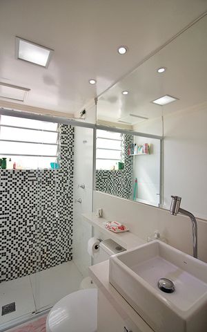 Apartamento para alugar com 47m², 2 quartos e 1 vagaBanheiro Social