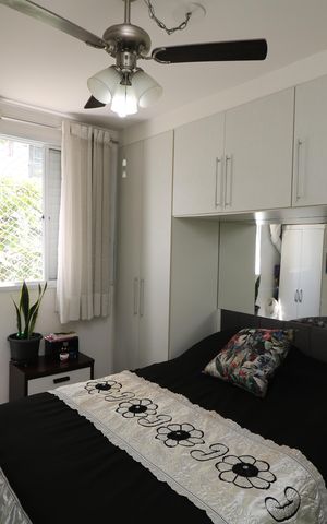 Apartamento à venda com 45m², 2 quartos e 1 vagaQuarto