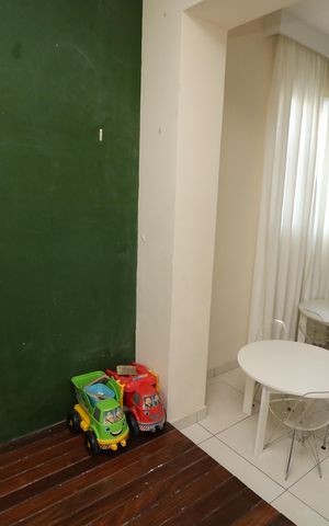 Apartamento à venda com 45m², 2 quartos e 1 vagaÁrea comum - Salão infantil