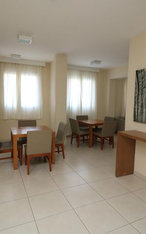 Apartamento à venda com 45m², 2 quartos e 1 vagaÁrea comum - Salão de festas