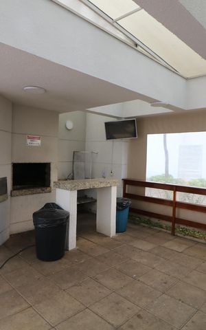 Apartamento à venda com 45m², 2 quartos e 1 vagaÁrea comum - Churrasqueira