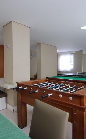 Apartamento à venda com 64m², 3 quartos e 1 vagaÁrea comum - Sala de Jogos