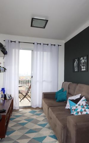 Apartamento à venda com 64m², 3 quartos e 1 vagaSala
