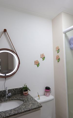 Apartamento à venda com 64m², 3 quartos e 1 vagaBanheiro da Suíte