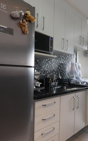 Apartamento à venda com 64m², 3 quartos e 1 vagaCozinha
