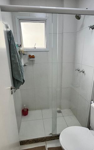 Apartamento à venda com 70m², 2 quartos e 1 vaga Apartamento à venda com 70m², 2 quartos e 1 vagaBanheiro social