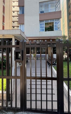 Apartamento para alugar com 25m², 1 quarto e 1 vagaFachada e portaria