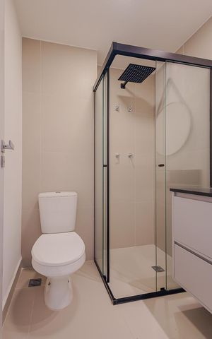 Studio para alugar com 24m², 1 quarto e sem vagaBanheiro