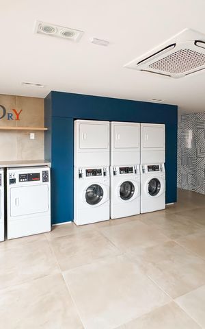 Studio à venda com 26m², 1 quarto e sem vagaÁrea comum - Lavanderia