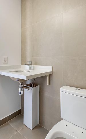 Studio à venda com 26m², 1 quarto e sem vagaBanheiro