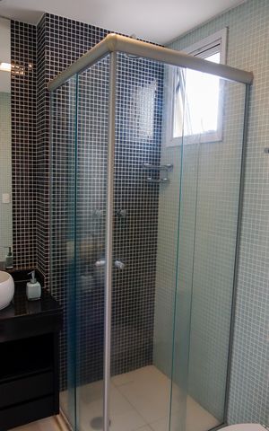 Apartamento para alugar com 115m², 3 quartos e 2 vagasBanheiro da Suíte 2