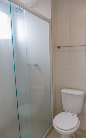 Apartamento para alugar com 115m², 3 quartos e 2 vagasBanheiro da Suíte 1