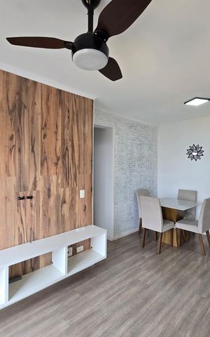 Apartamento para alugar com 45m², 1 quarto e 1 vaga Apartamento para alugar com 45m², 1 quarto e 1 vagaSala