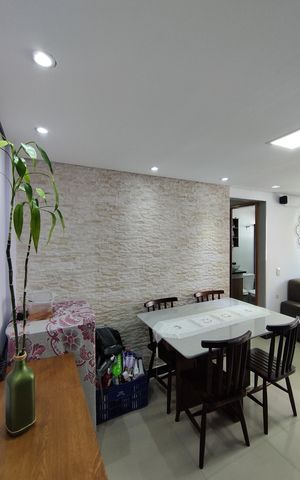 Apartamento à venda com 67m², 2 quartos e 1 vaga Apartamento à venda com 67m², 2 quartos e 1 vagaSala