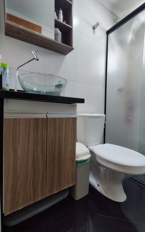 Apartamento à venda com 67m², 2 quartos e 1 vaga Apartamento à venda com 67m², 2 quartos e 1 vagaBanheiro